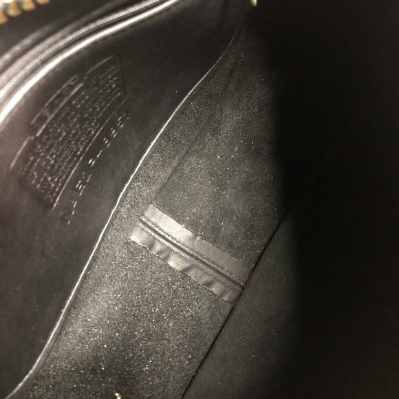 - Coach Patricia legacy saddle vintage shoulder cross body messenger black… - Picture 8 of 10